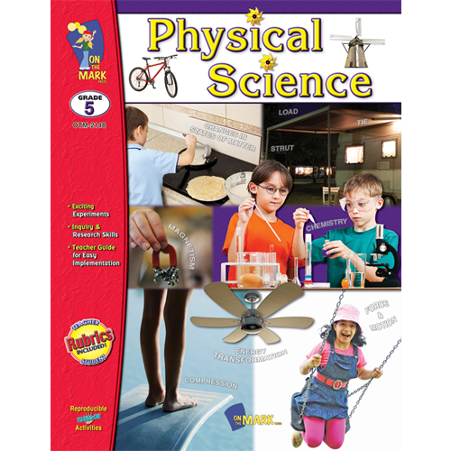 On The Mark Press OTM2148 Physical Science Grade 5