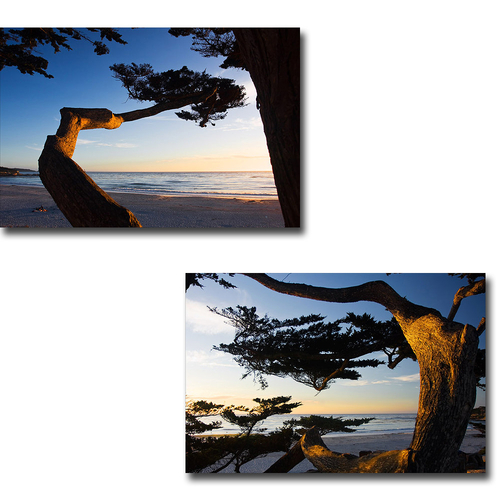 Artistic Home Gallery 1624325GG Carmel Sunset I & II by Alan Hausenflo