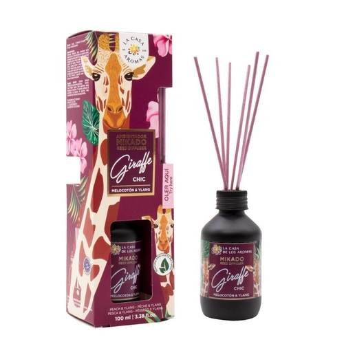 Perfume Sticks La Casa de los Aromas Giraffe Chic Peach Ylang Ylang