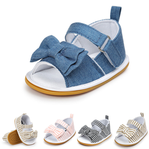 Bow Lovely Sandals Infant Girls Soft Sole