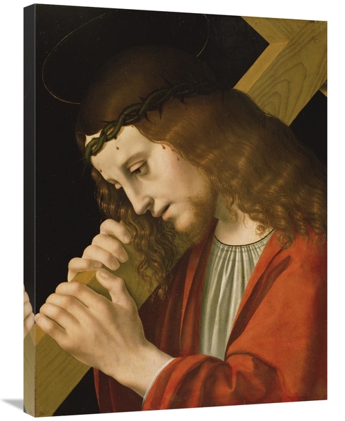 Global Gallery GCS-456118-2432-142 24 x 32 in. Christ Carrying the Cro