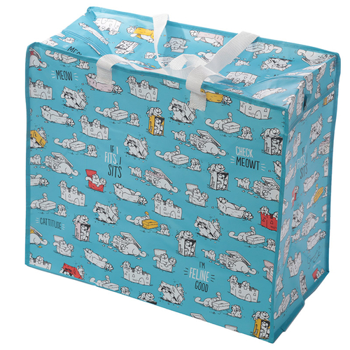 Fun Practical Laundry & Storage Bag - Simon's Cat Design