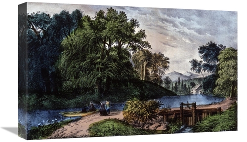 Global Gallery GCS-277214-22-142 22 in. Summer Morning Art Print - Cur