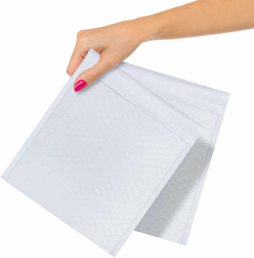 250 Pack Poly Bubble Mailers 6.5 x 8.5 Airjackets Padded Envelopes 6