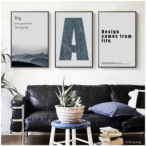 Nordic Posters And Print Wall Art Canvas Painting