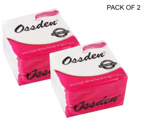 Soft White Tissue & Napkins For Face, Home, Restaurant WHITE Pack Of 2