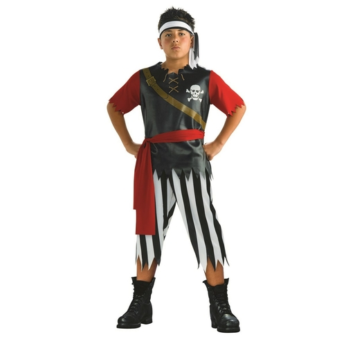 Rubies 283966 Boys Pirate King Costume, Medium