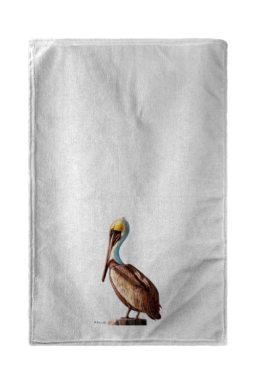 Betsy Drake BT035 Pelican Left Beach Towel - 30 x 50 in.