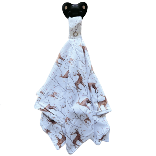 Oh Deer - Doodalou Bamboo Baby Pacifier Blanket