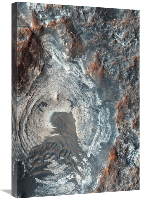 Global Gallery GCS-459307-2030-142 20 x 30 in. Mars HiRISE - Surface L