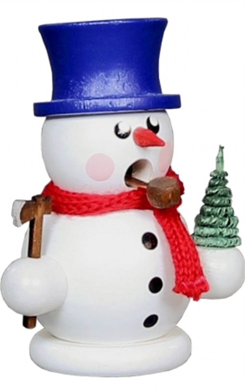 DREG 136-169 Dregeno Incense Burner - Snowman with tree