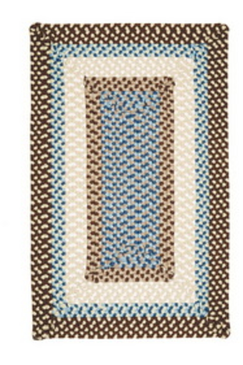 Colonial Mills Rug MG89R024X144R Montego - Bright Brown 2 ft. x 12 ft.