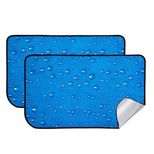 2Pcs Car Rear Window Side Sun Shade Cover Block