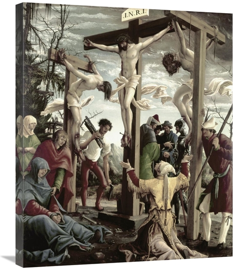 Global Gallery GCS-276541-30-142 30 in. Crucifixion Art Print - Albrec