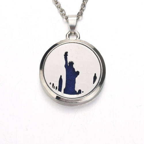 Statue of Liberty Aroma Diffuser Necklace Perfume