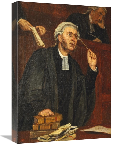 Global Gallery GCS-266153-22-142 22 in. For the Defence Art Print - Th