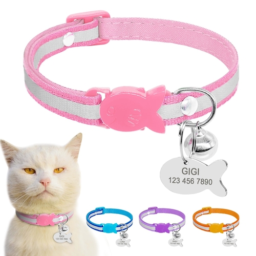 Quick Release Reflective Cat Collar Adjustable