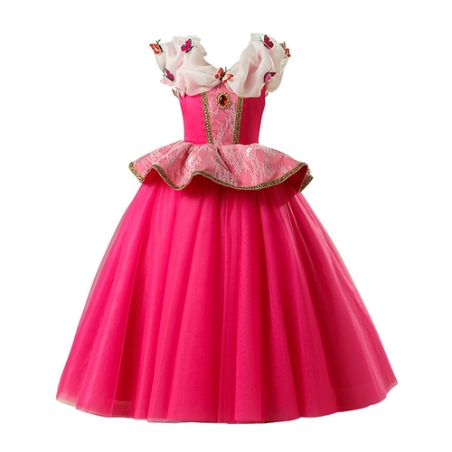 Princess Dresses Toddler Baby Kids Girls Ruffles