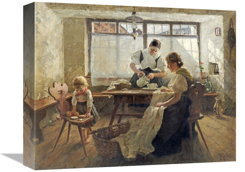 Global Gallery GCS-266689-16-142 16 in. Coffee Break Art Print - Alexa