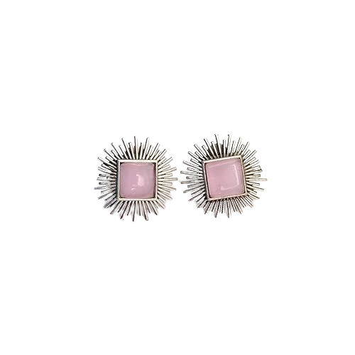 Trendy Beautiful Monalisa German Stone Stud Earrings For women