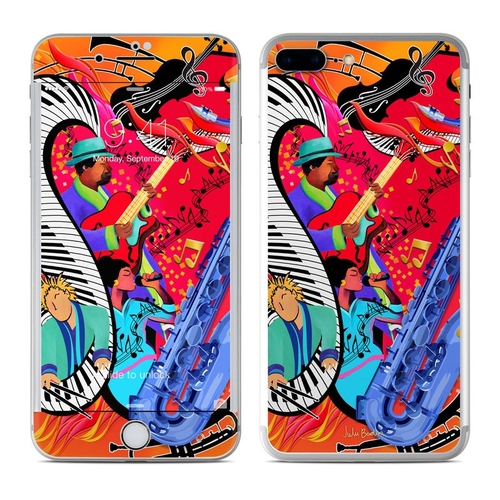 DecalGirl AIP7P-REDJAZZ Apple iPhone 7 Plus Skin - Red Hot Jazz