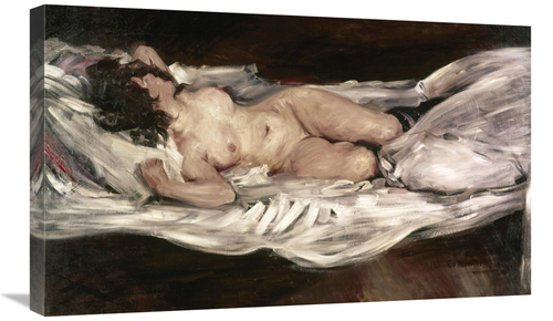 Global Gallery GCS-277116-30-142 30 in. Recumbent Nude Art Print - Lov