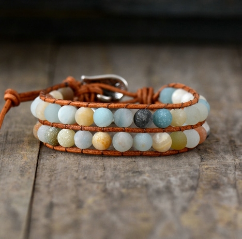 New Women Leather Bracelets High End Matte