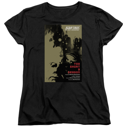 Trevco CBS2032B-WT-1 Star Trek & TNG Season 1 Episode 16 Short Sleeve 