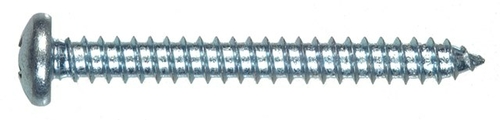 Hillman 80130 8 x 2.5 in. Phillips Pan Head Sheet Metal Screw