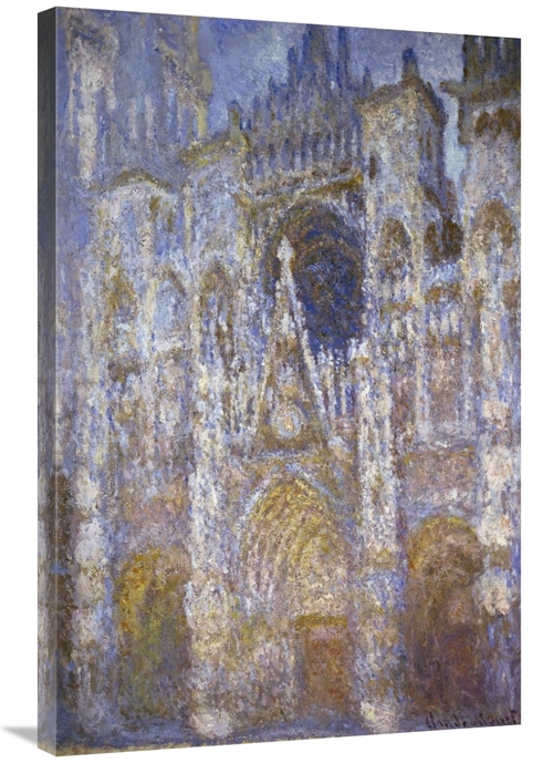 Global Gallery GCS-278699-36-142 36 in. Rouen Cathedral - The Portal&#