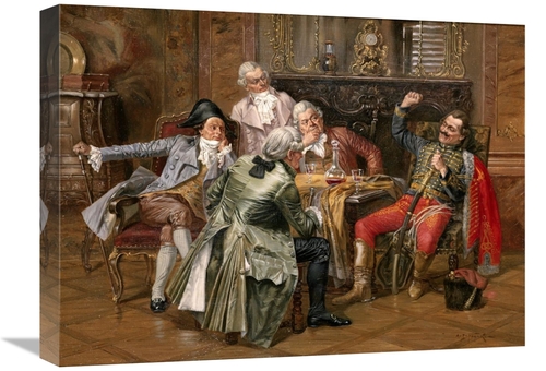 Global Gallery GCS-267987-22-142 22 in. A Good Story Art Print - Alber