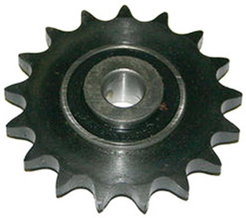 Double HH 86116 0.5 in. Bore 15 Teeth No. 50 Chain Size Idler Sprocket