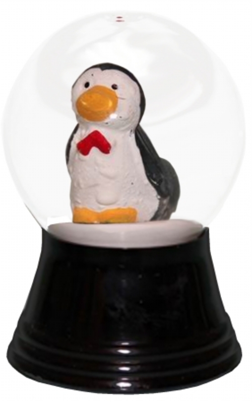 PERZ PR1246 Perzy Snowglobe - Small Penguin