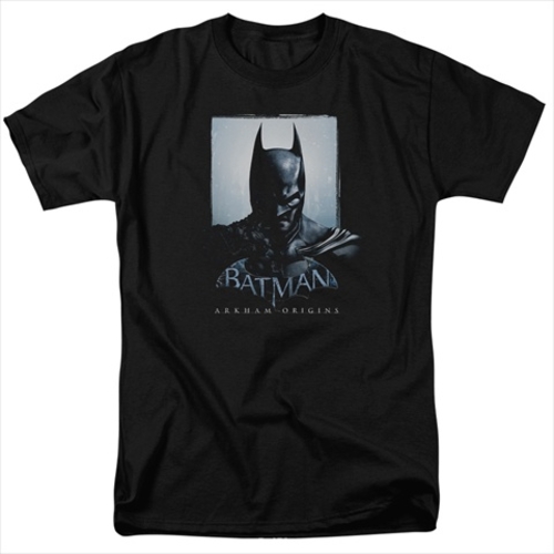 Batman Arkham Origins-Two Sides - Short Sleeve Adult 18-1 Tee, Bla