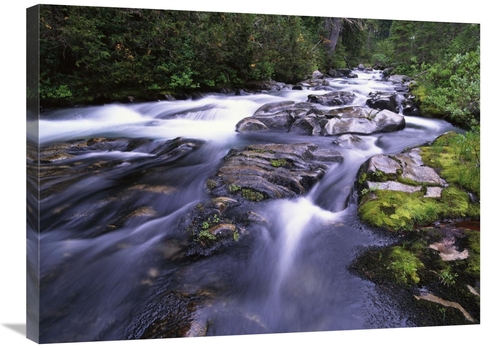 Global Gallery GCS-396354-2432-142 24 x 32 in. Paradise River, Mt 