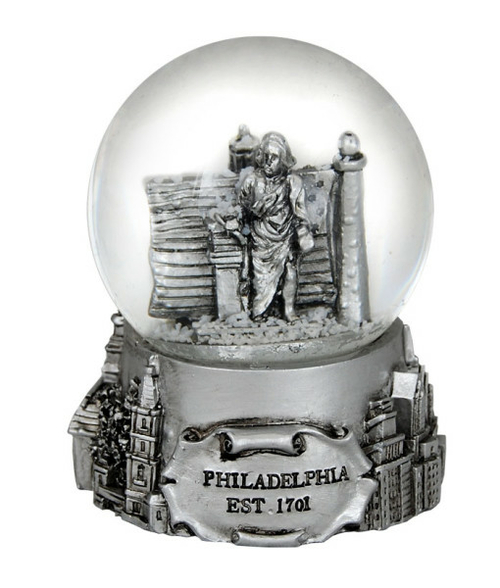 Americaware PSGPHI65 Philadelphia 65 mm Snow Globe