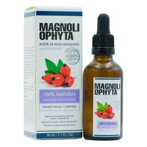 Facial Oil Magnoliophytha Aceite De Rosa Mosqueta With collagen