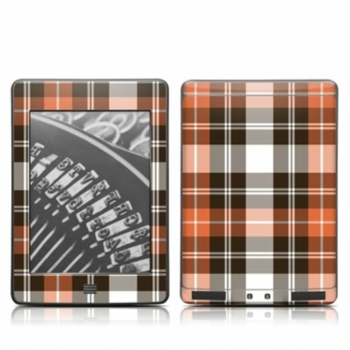 DecalGirl AKT-PLAID-CPR Kindle Touch Skin - Copper Plaid