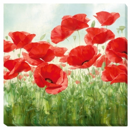 Artistic Home Gallery 3636326G Holland Garden Canvas Artwork - 36 in.