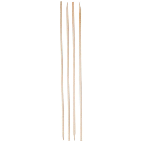 Rofson Associates Inc WS10 Wood Skewer 10 in. Finish Shish - Case Of 3