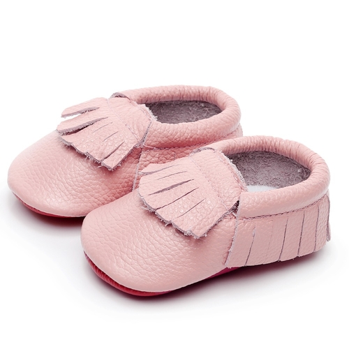 Retail New Genuine Leather Baby Moccasins Shoes