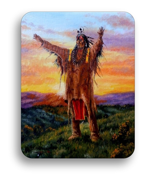 Bring Back the Buffalo American Indian Mouse Pad