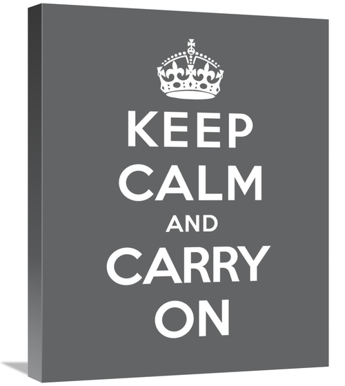 Global Gallery GCS-371965-2024-142 20 x 24 in. Keep Calm & Carry on - 