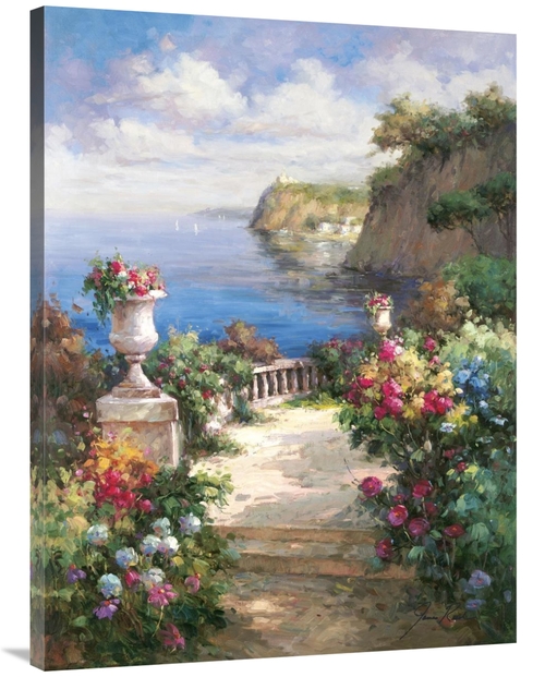 Global Gallery GCS-113792-3040-142 30 x 40 in. Tranquil Overlook Art P