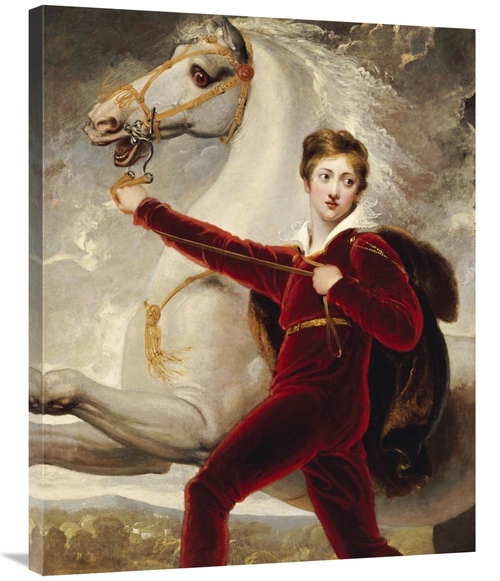 Global Gallery GCS-267358-36-142 36 in. Portrait of a Boy Art Print - 