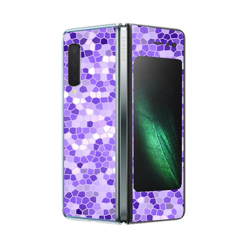 MightySkins SAGFO-Stained Glass Skin for Samsung Galaxy Fold - Stained