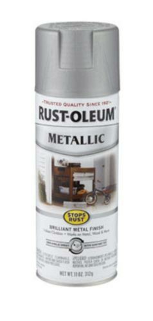 Rust-Oleum 1396712 11 oz Stops Rust Metallic Spray Paint