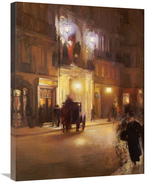 Global Gallery GCS-267991-30-142 30 in. Les Folies Bergeres Art Print 