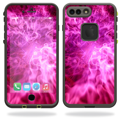 MightySkins LIFIP7PL-Red Mystic Flames Skin for Lifeproof iPhone 7 Plu