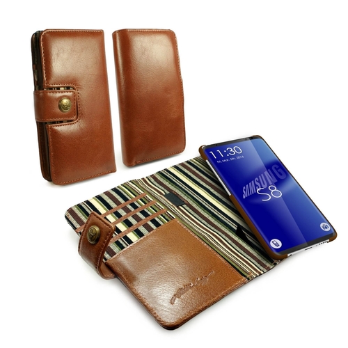 Tuff Luv I7-51 Alston Craig Thin Vintage Genuine Leather Magnetic Wall